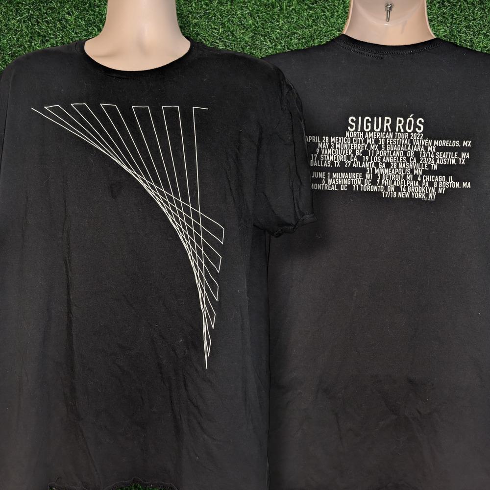 Sigur Ros 2022 North American Tour T-shirt - XL